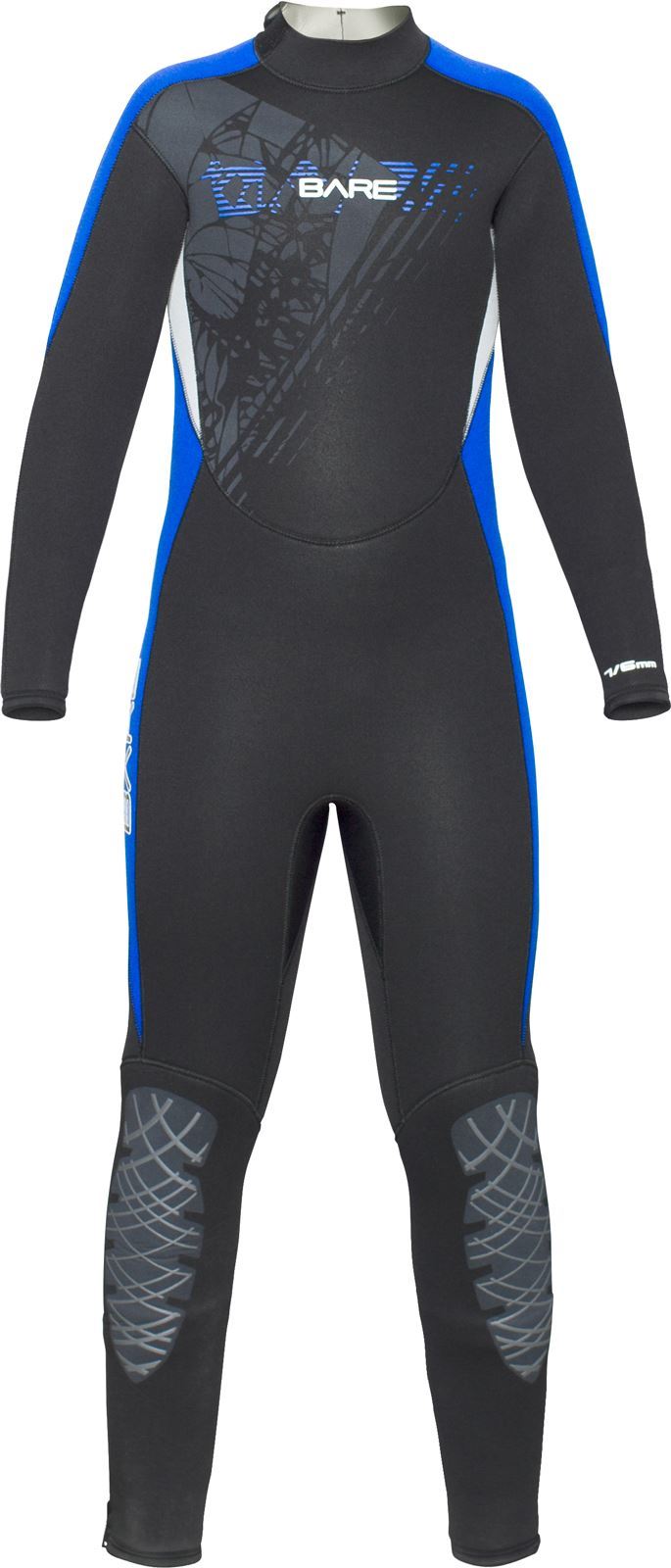 BARE Manta Full Blue Neopren -  5/4mm  - Junior