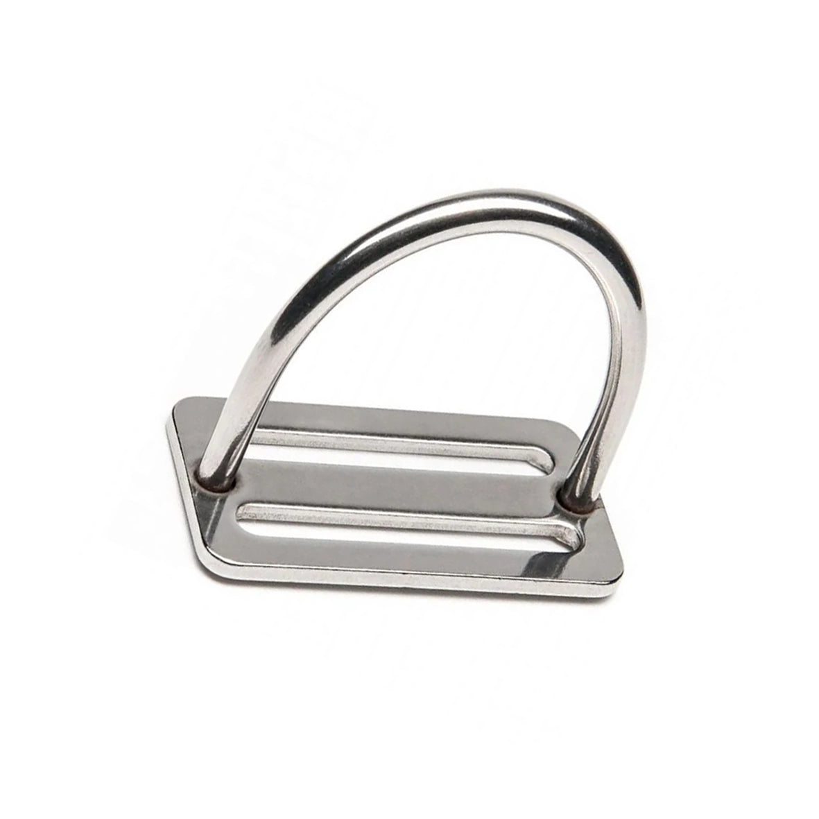 Blystopper - m. D-ring - Rustfrit stål