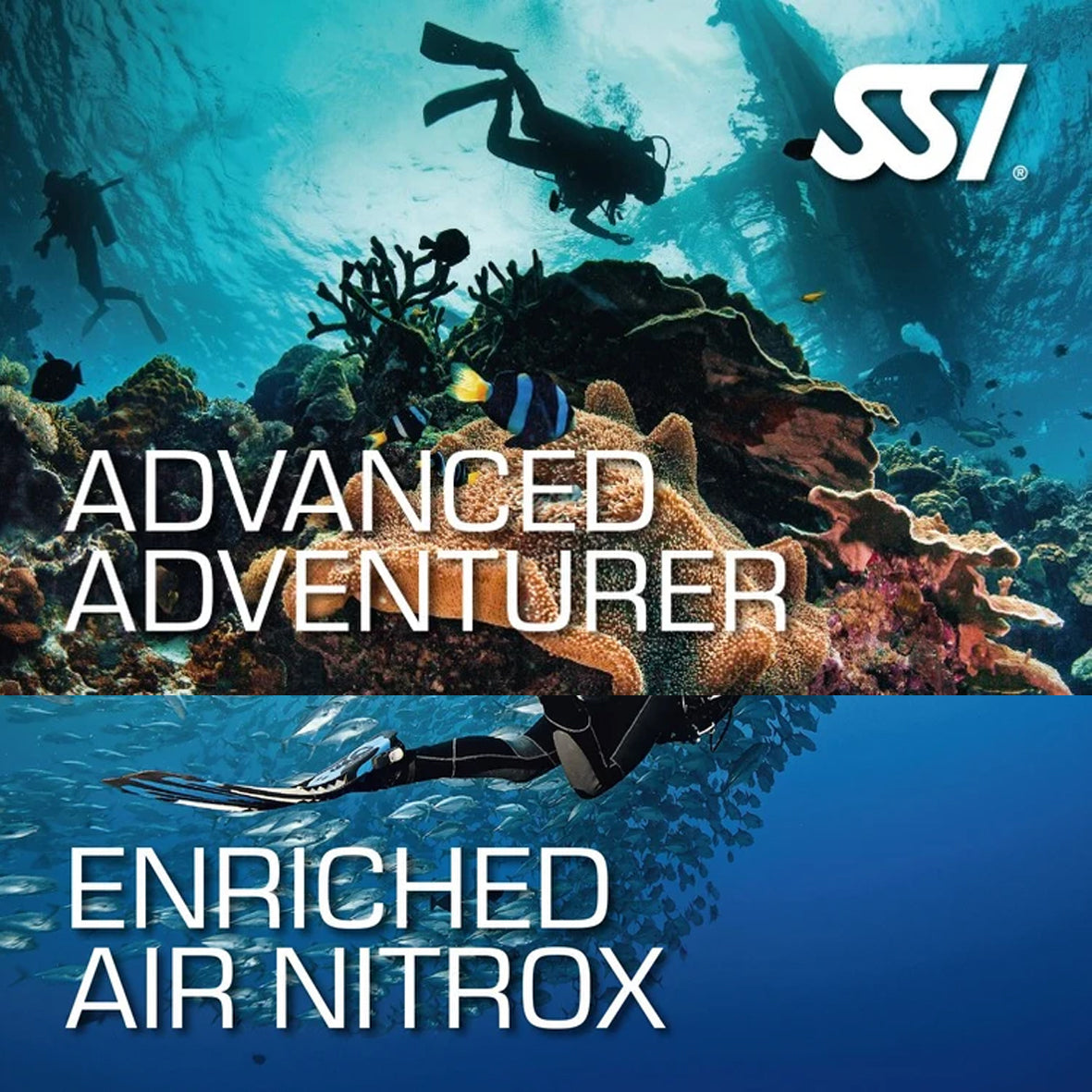 SSI Advance Adventure & Nitrox Diver Kursus