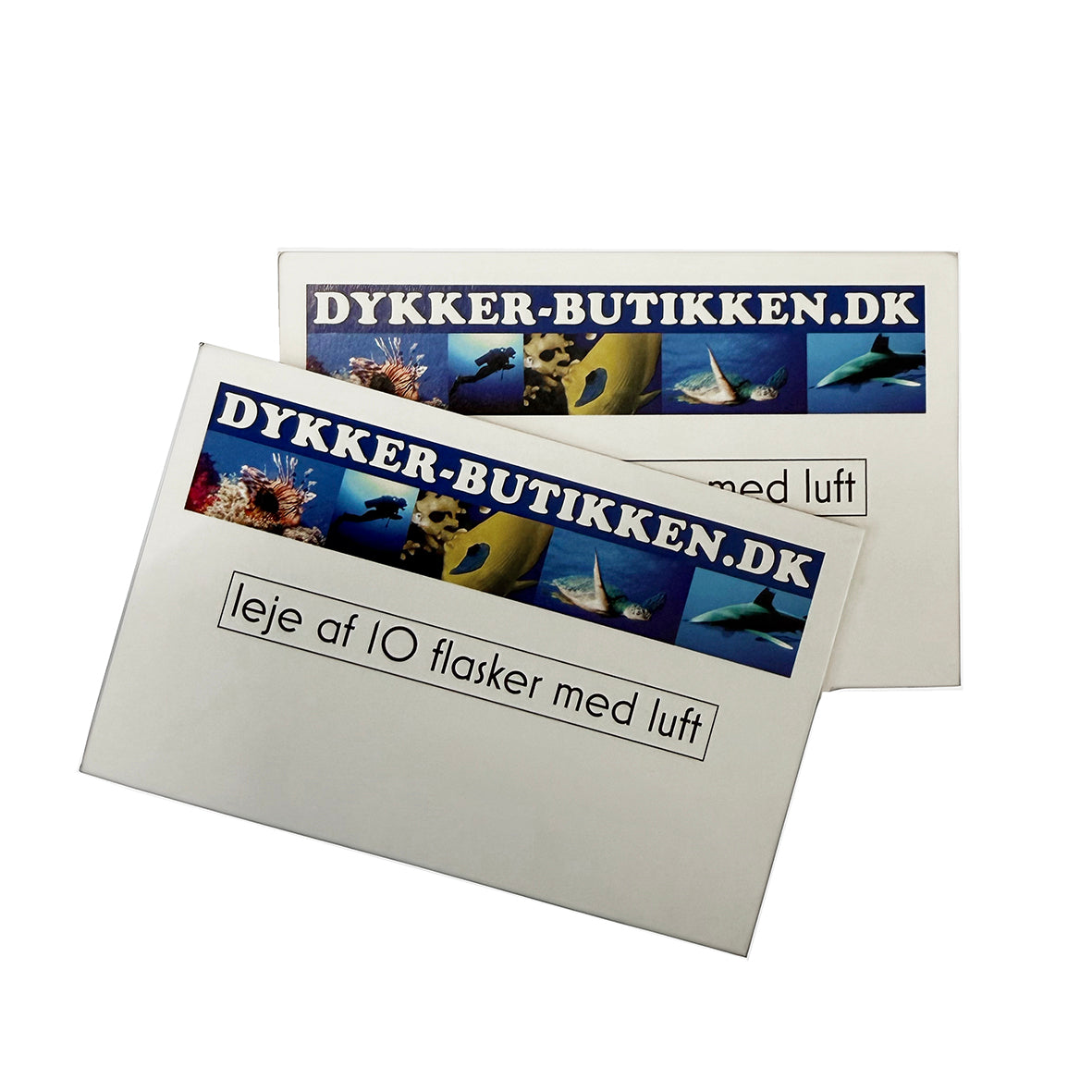 Lej dykkerflaske med luft - 10-turs klippekort