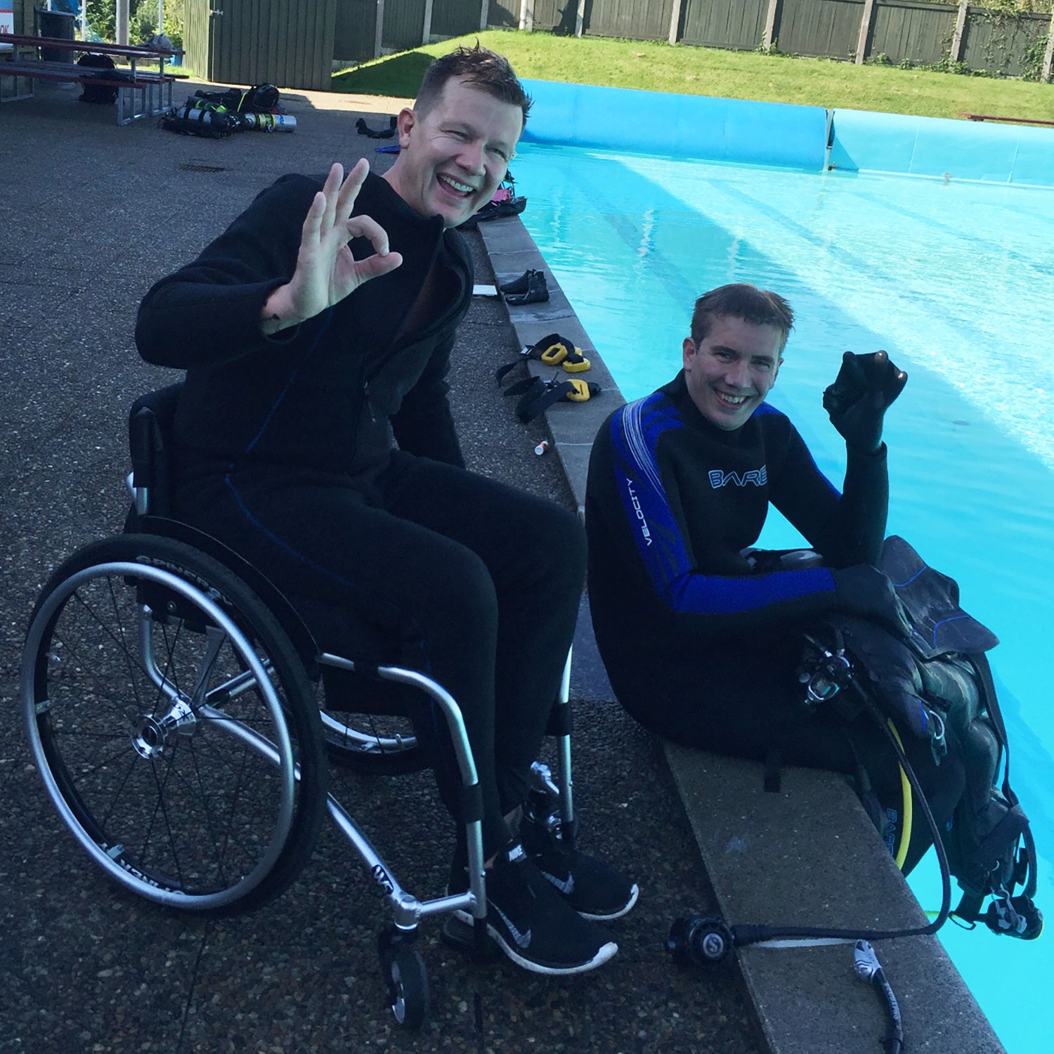 Dykkerkursus for handicappede