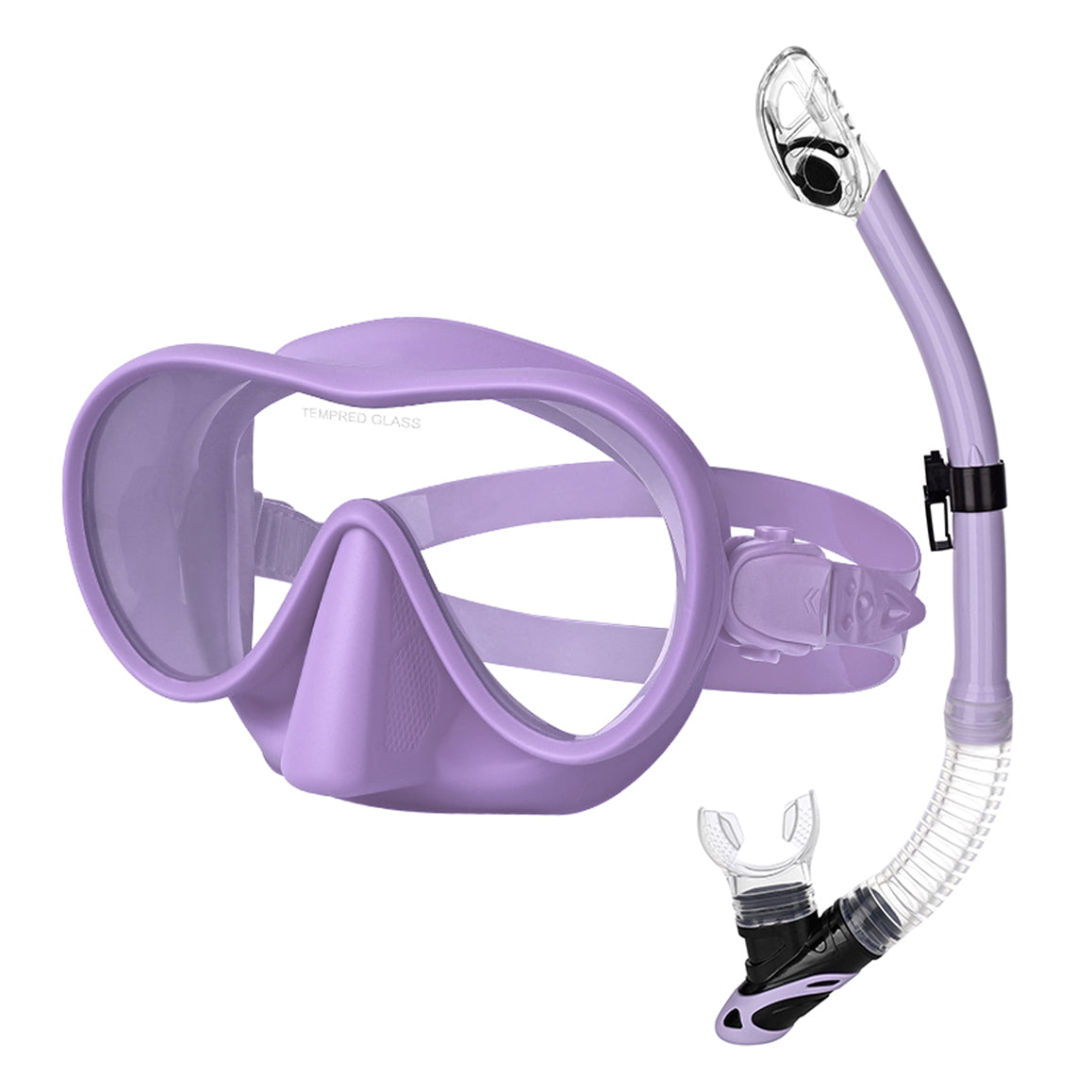 Tecline SV maske + Snorkel sæt - Junior