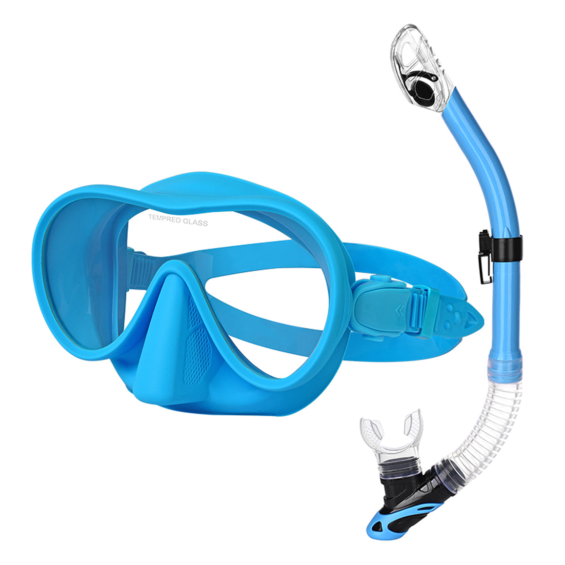 Tecline SV maske + Snorkel sæt