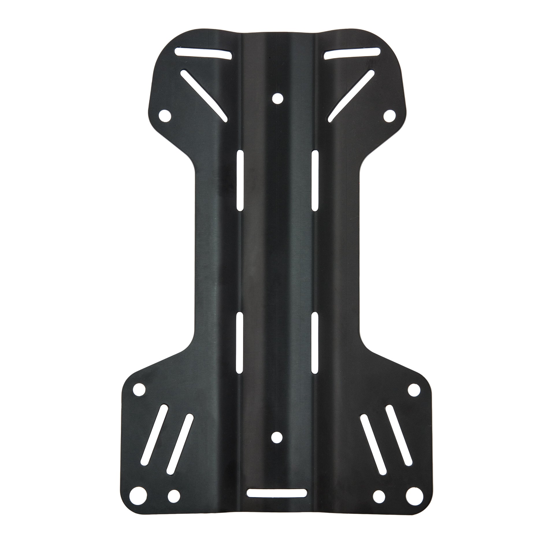 Tecline - Bagplade Aluminium - H Model