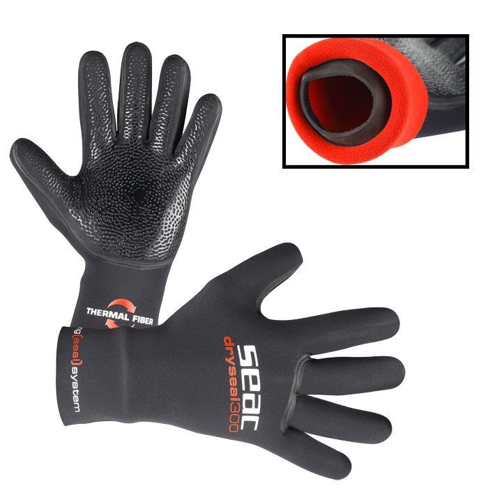 Seac - Dry Seal 300 handske - 3 mm extrem varmt